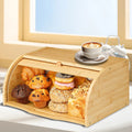 Bambus-Brotkasten mit Deckel – Bild 1