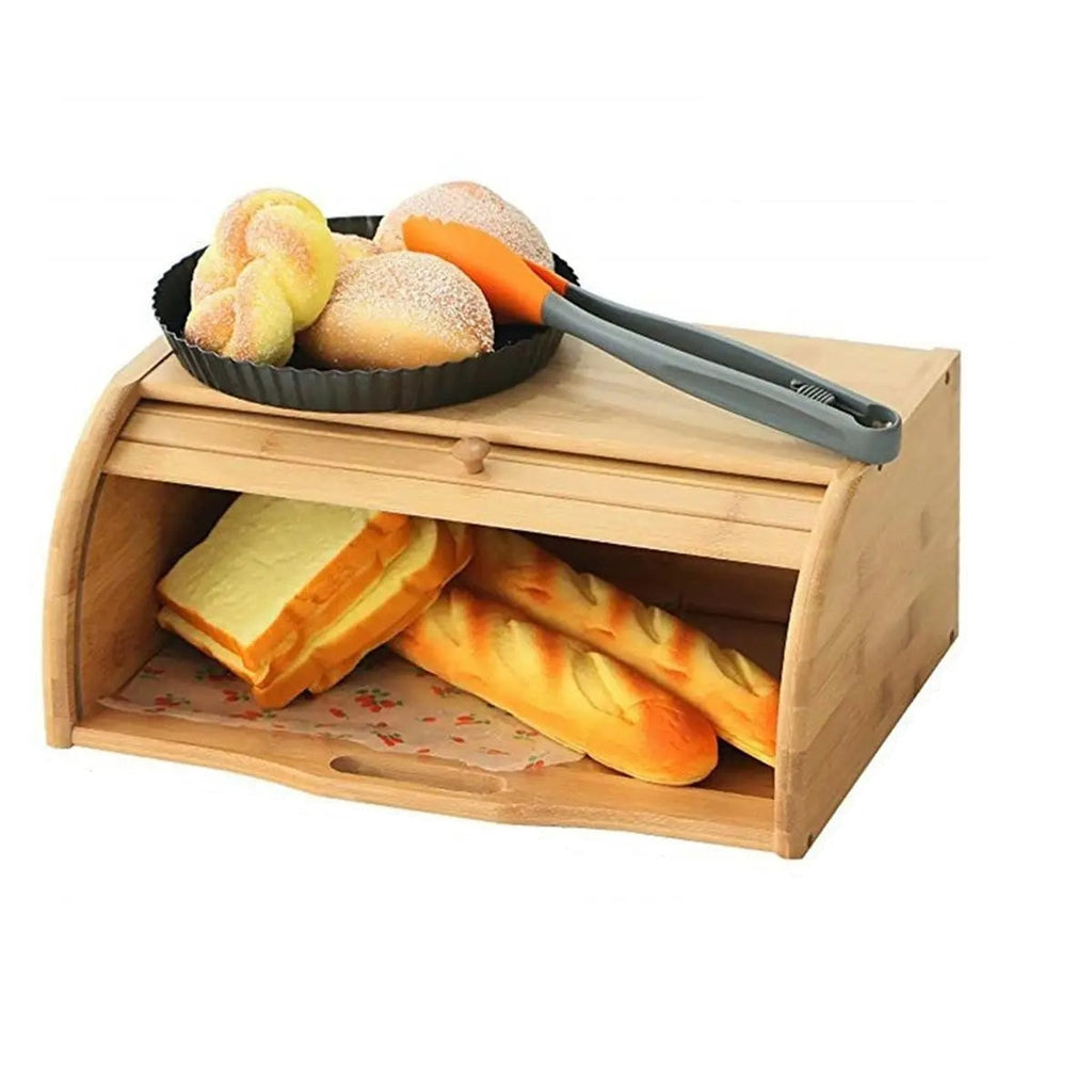 Bambus-Brotkasten mit Deckel – Bild 2