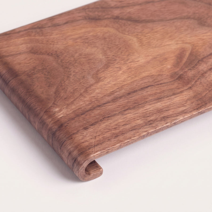 Rechteckiges Serviertablett aus Holz